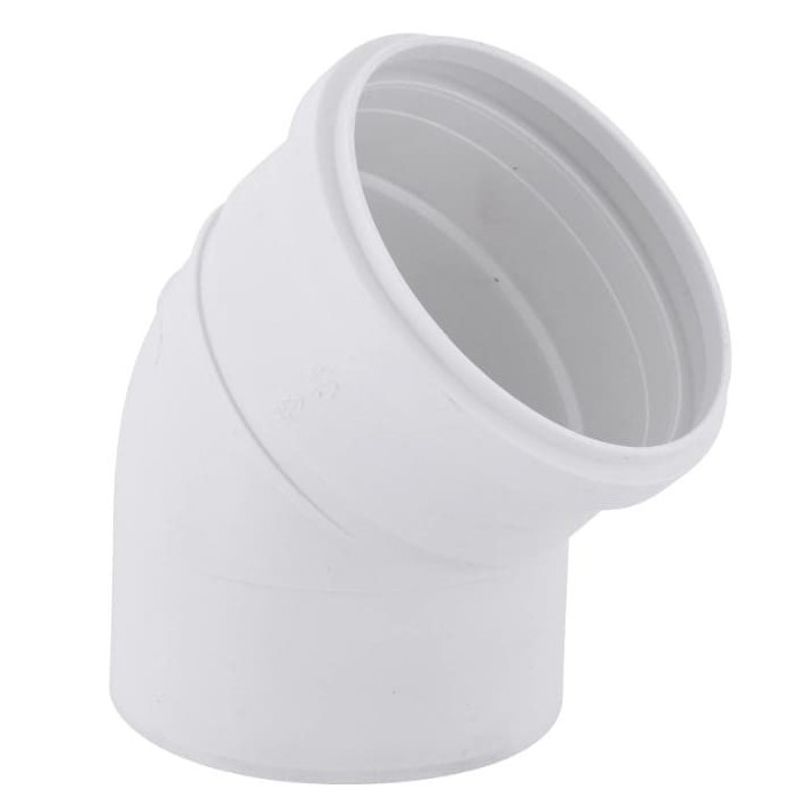 Joelho 45 Esgoto Série Normal PVC DN 75 Tigre