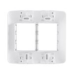 Placa 6 Postos 4x4 Branca Aria