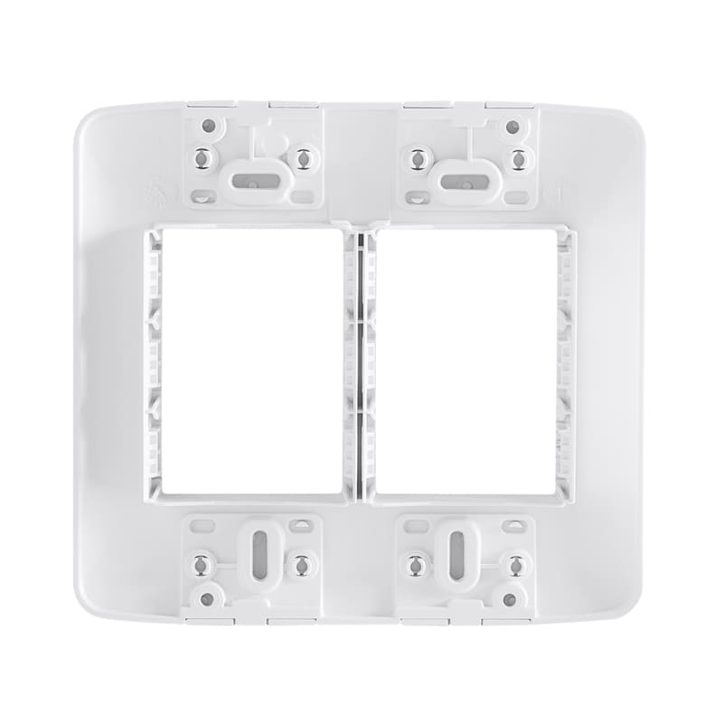 Placa 6 Postos 4x4 Branca Aria