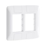 Placa 6 Postos 4x4 Branca Aria