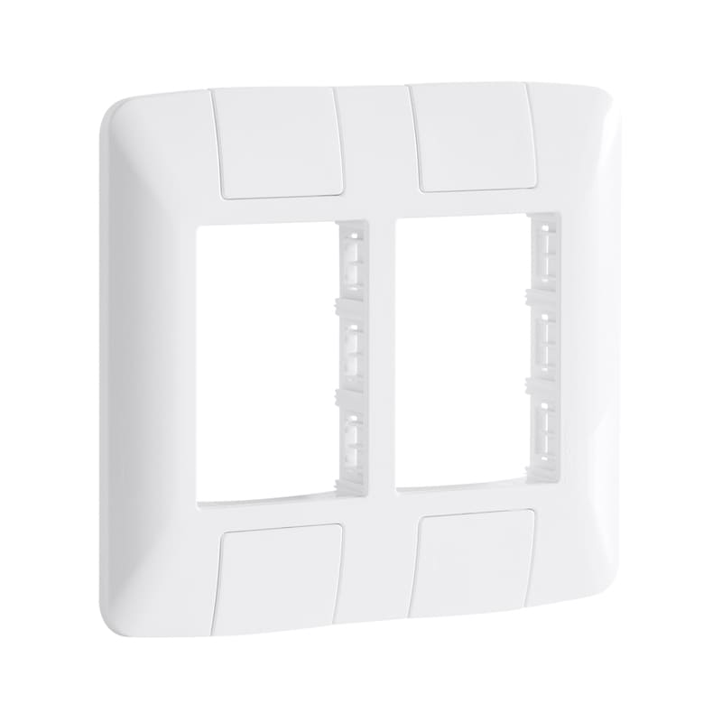 Placa 6 Postos 4x4 Branca Aria