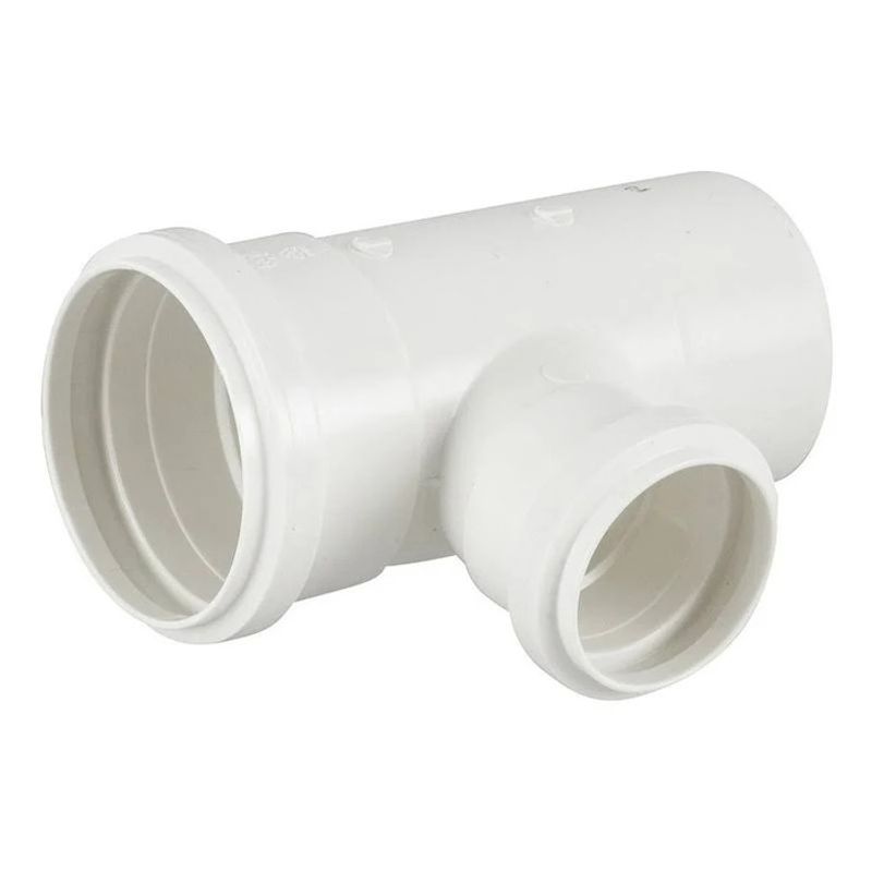 Te de Redução Esgoto Série Normal PVC DN 100 x 50 Tigre