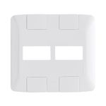 Placa 2 Postos 4x4 Branca Aria