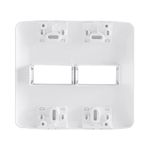 Placa 2 Postos 4x4 Branca Aria