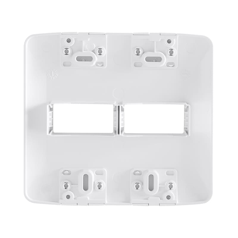 Placa 2 Postos 4x4 Branca Aria