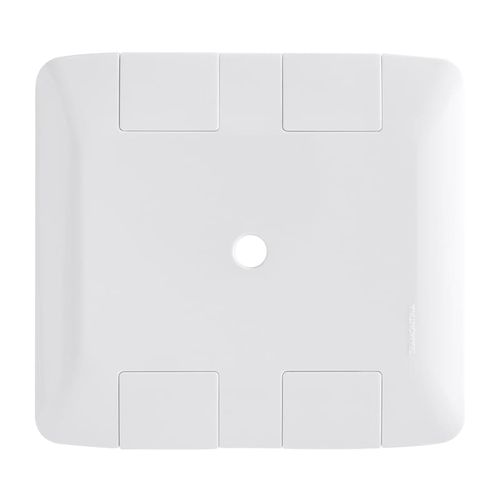 Placa Saída de Fio 4x4 Branca Aria