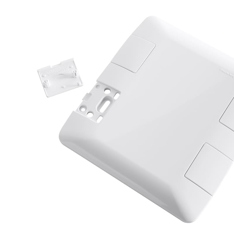 Placa Cega 4x4 Branca Aria