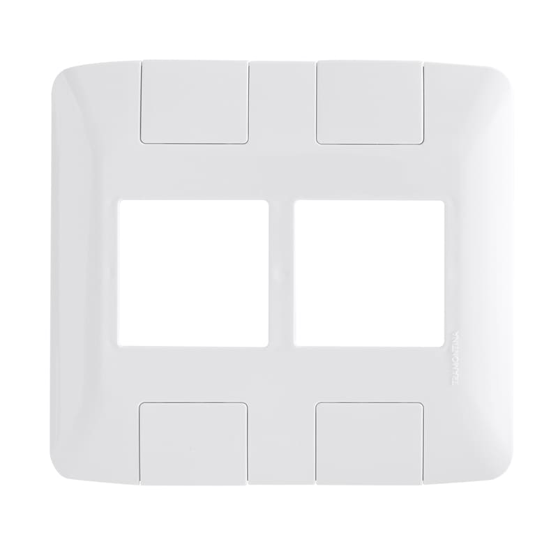 Placa 4 Postos 4x4 Branca Aria