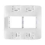 Placa 4 Postos 4x4 Branca Aria