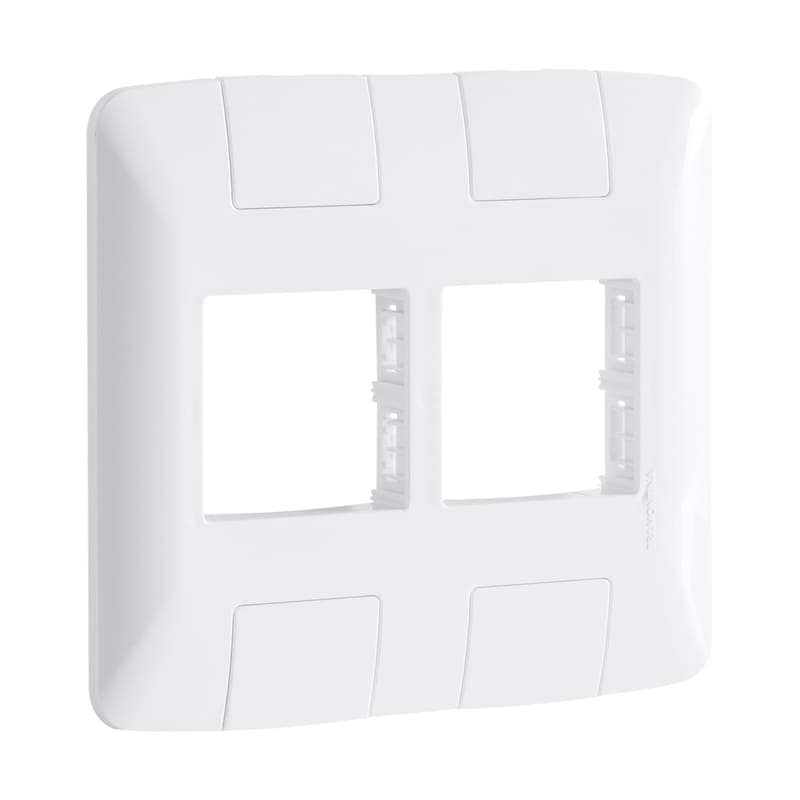 Placa 4 Postos 4x4 Branca Aria