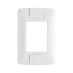 Placa 3 Postos 4x2 Branca Aria