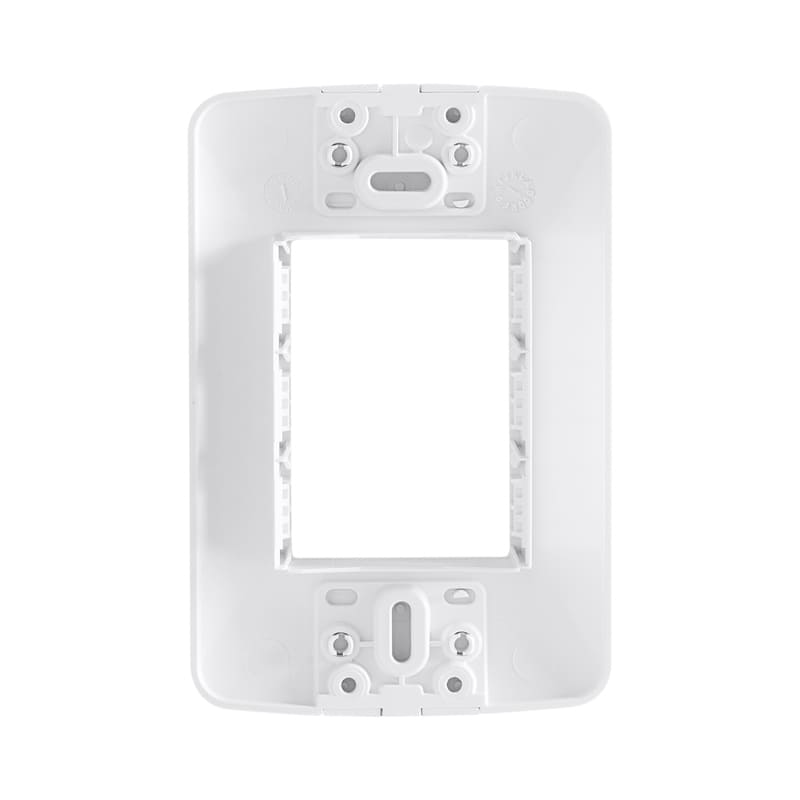 Placa 3 Postos 4x2 Branca Aria