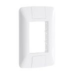 Placa 3 Postos 4x2 Branca Aria