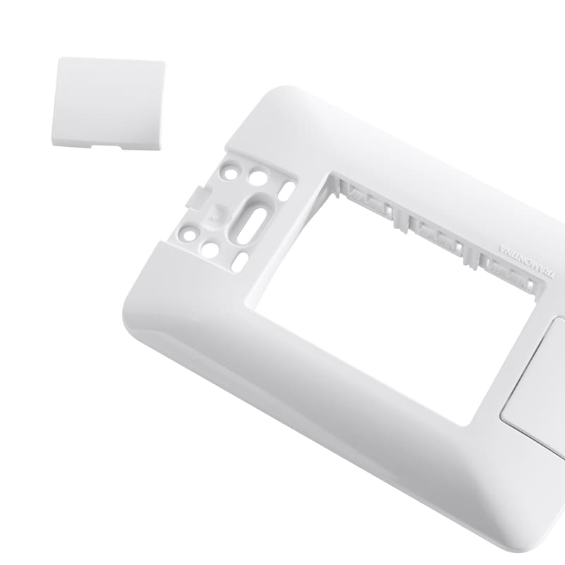 Placa 3 Postos 4x2 Branca Aria