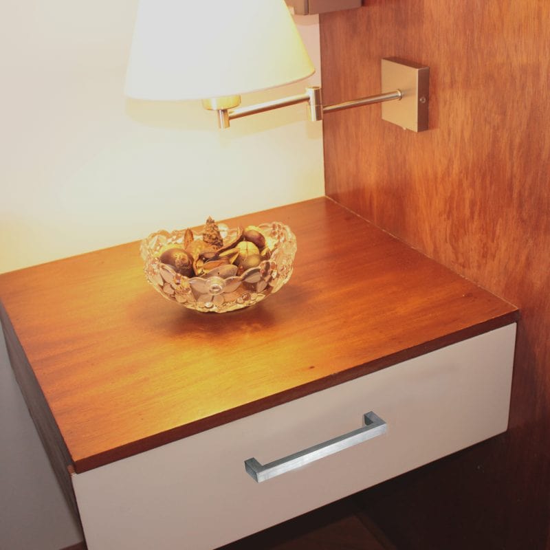 Puxador Barra Quadrada Trentino 17cm Inox Polido