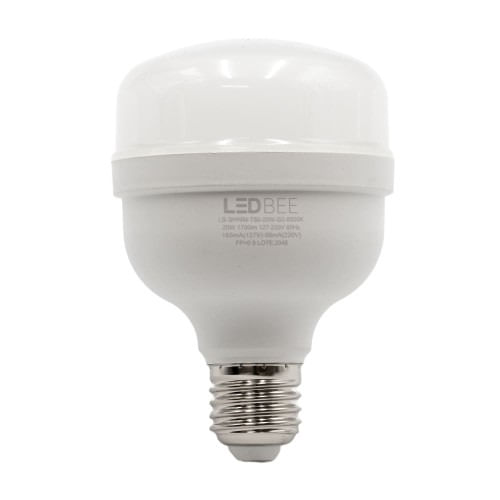 Lâmpada LED Alta Potência T80 E27 Luz Branca Bivolt LedBee