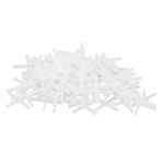 Espaçador Cruzeta Plus 1mm Transparente c/ 500 Peças Promax