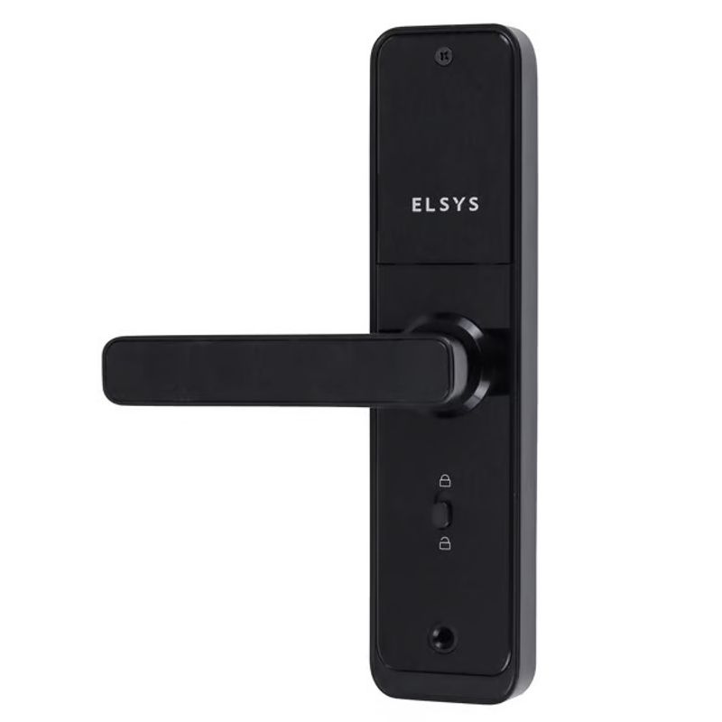 Fechadura Digital de Embutir com Biometria e Wifi DE4000B Preto