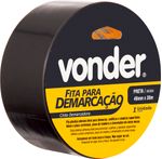 Fita Adesiva para Demarcação 48mmx30m Preto