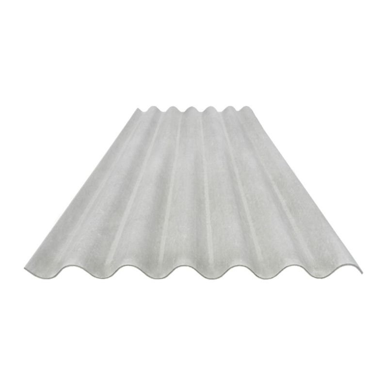 Telha Ondulada Cimentícia Cinza 5mm 2,44x1,10m Multilit