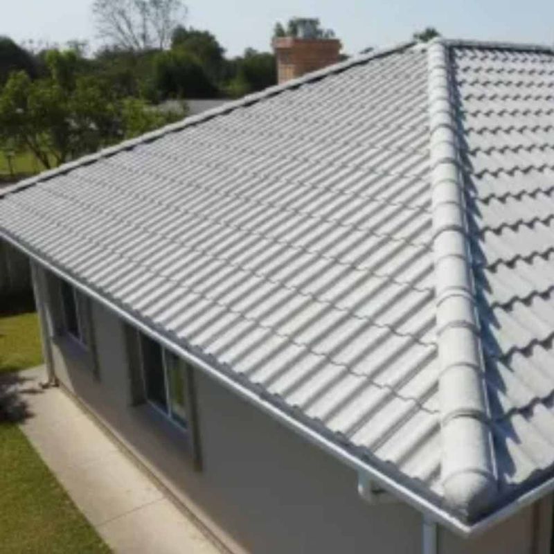 Telha Ondulada Cimentícia Cinza 5mm 2,44x1,10m Multilit