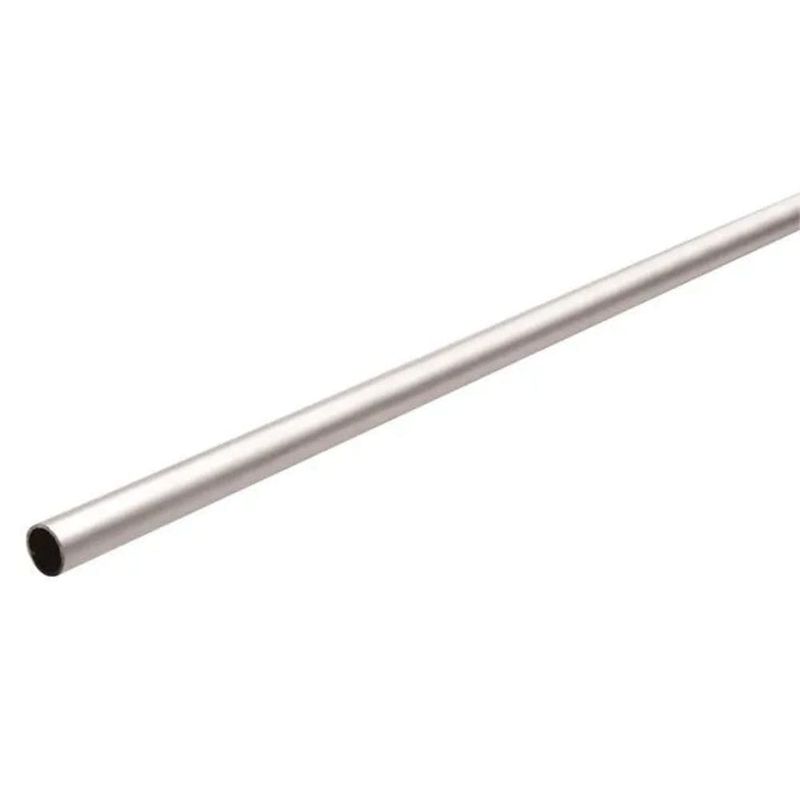Tubo Redondo 19,05x1,24 "3/4" 1m Alumínio Natural