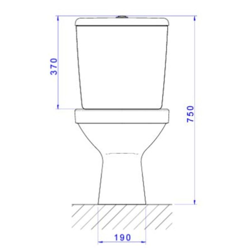 Kit Vaso Sanitário com Caixa Acoplada Aspen 3/6L Branco Deca
