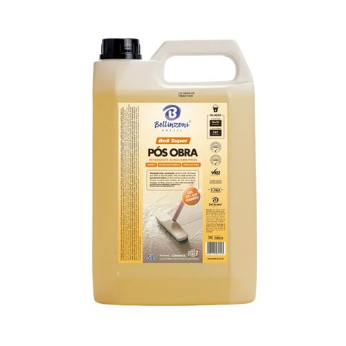 Limpador Pós Obra 5L Bellinzoni