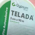 Fita Telada Fibra de Vidro para Drywall Branca 50mm 90m Gypsum