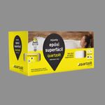 Rejunte Epóxi Superfácil Cinza Ártico 1kg Quartzolit