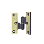 Dobradiça Torpedo Direita 3"X2.1/2" até 10Kg Latonada Oxidada 02 Peças