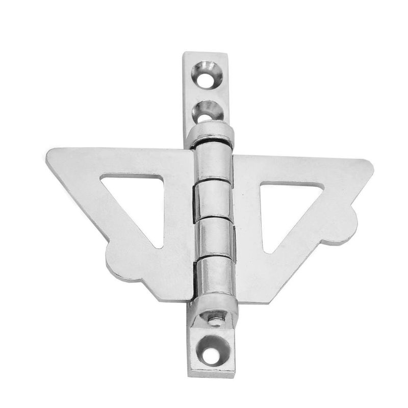 Borboleta Lisa para Janela Guilhotina Zamac Cromado 02 Peças