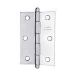 Dobradiça Pino Bola 3"X1.15/16" até 15Kg Cromada 03 Peças