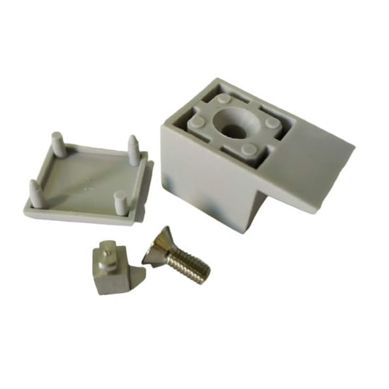 Batedor Inferior com Parafuso Cinza para Box