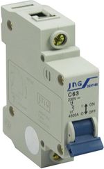 Mini Disjuntor Monopolar 63A  Curva C 3KA JNG