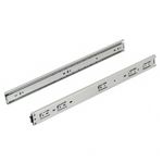 Corrediça Telescópica H45 500mm Até 35Kg 01 Par Zincada