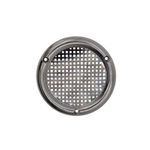 Tampa de Respiro 75mm Metalizada 2 Peças