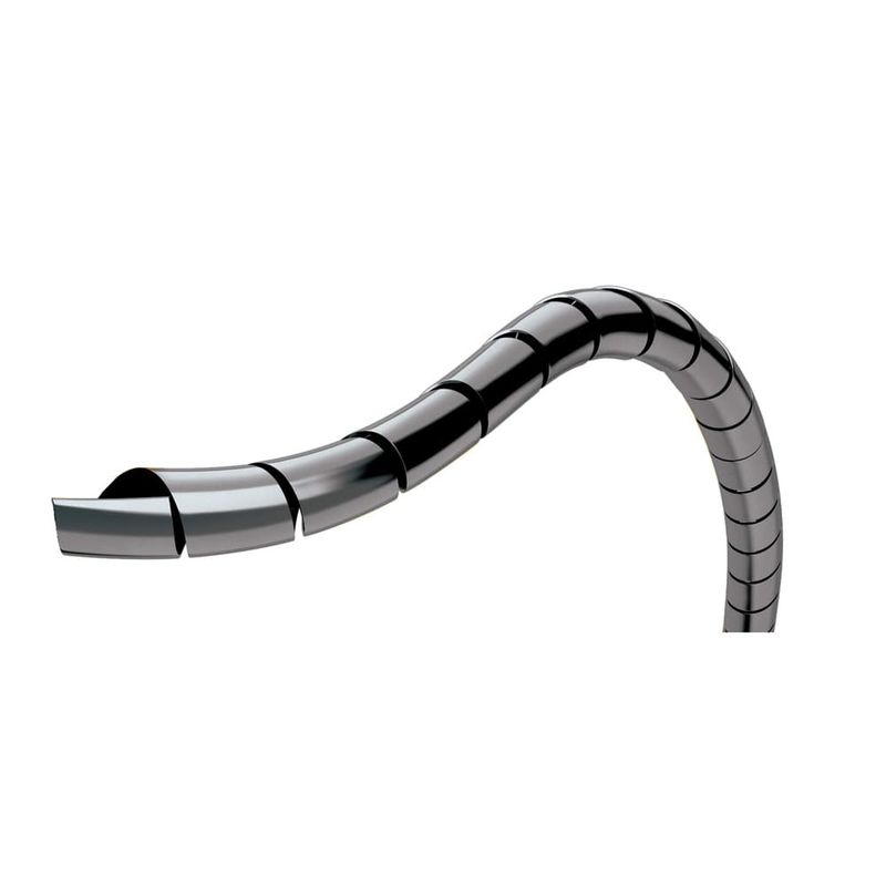 Organizador para Cabos 25mm Preto Sforplast 1,5m