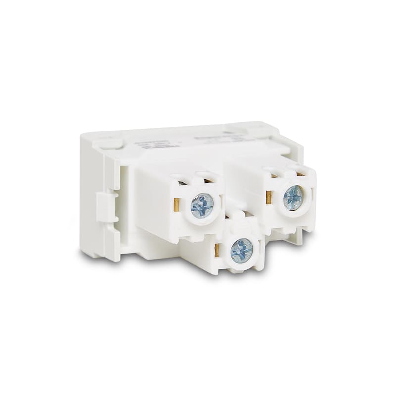 Módulo Tomada 2P+T 10A/250V Branco Lunare