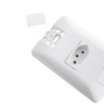 Conjunto Tomada 2P+T 10A/250V 4x2 Branco Aria