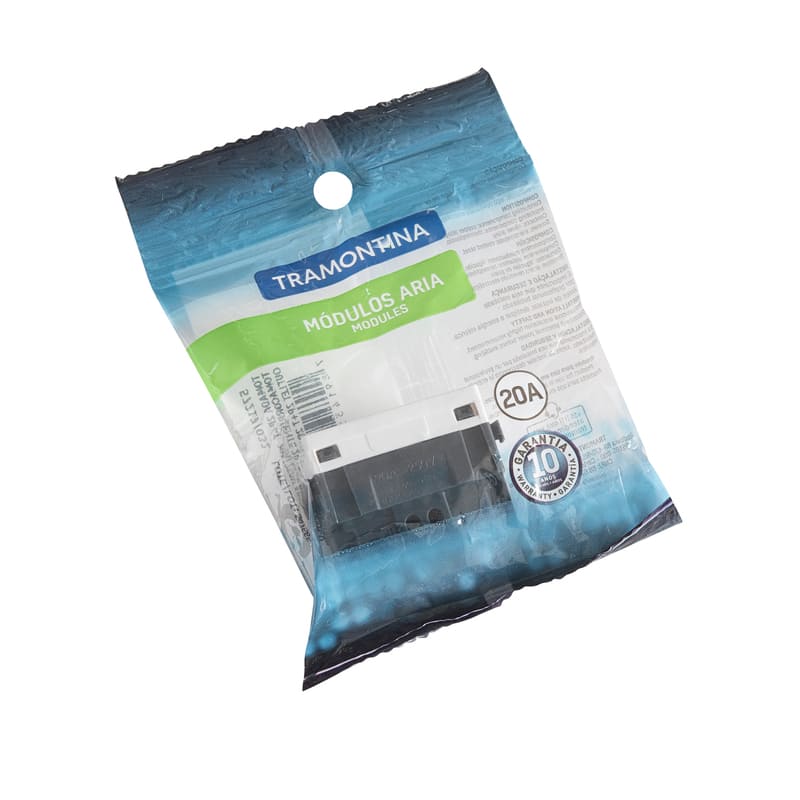 Módulo Tomada 2P+T 20A/250V Branco Aria