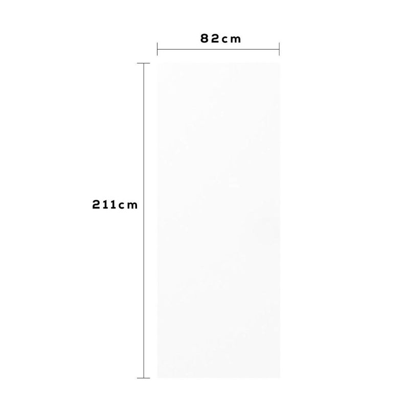 Porta para Divisória Semi-Oco UV Branco Max 211x82x3,5cm