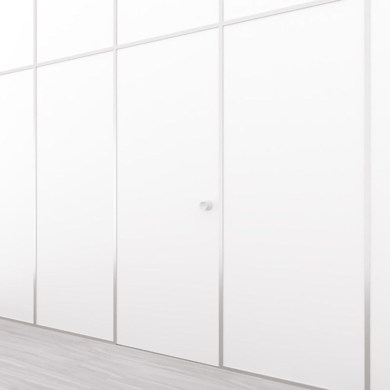 Porta para Divisória Semi-Oco UV Branco Max 211x82x3,5cm