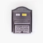 Caixa de Correio Tyane 22x13x28cm Alumínio Preto