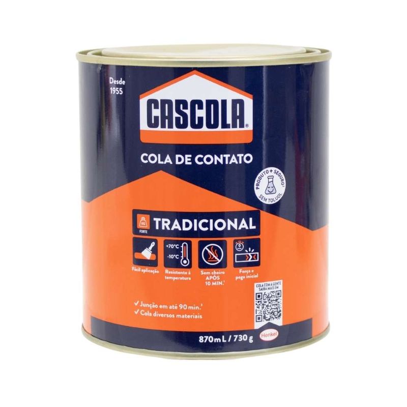Adesivo de Contato Tradicional sem Toluol 730g Henkel