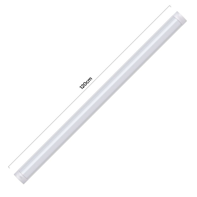 Luminária de led Slim Sobrepor 36W 2000 lúmens 120cm Luz Branca