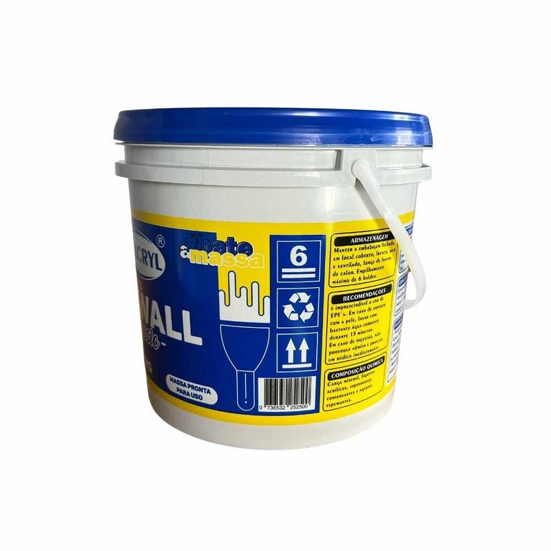 Massa Pronta para Drywall Premium 5Kg Maxcryl