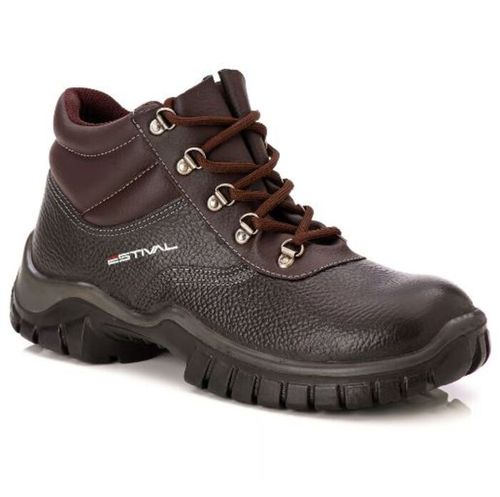 Bota Work Bico Plástico Cano Médio Estival