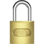 Cadeado Haste Curta E-coat 30mm Zamac Latonado