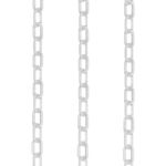 Corrente Plástica Branca Elo 9mmx10m